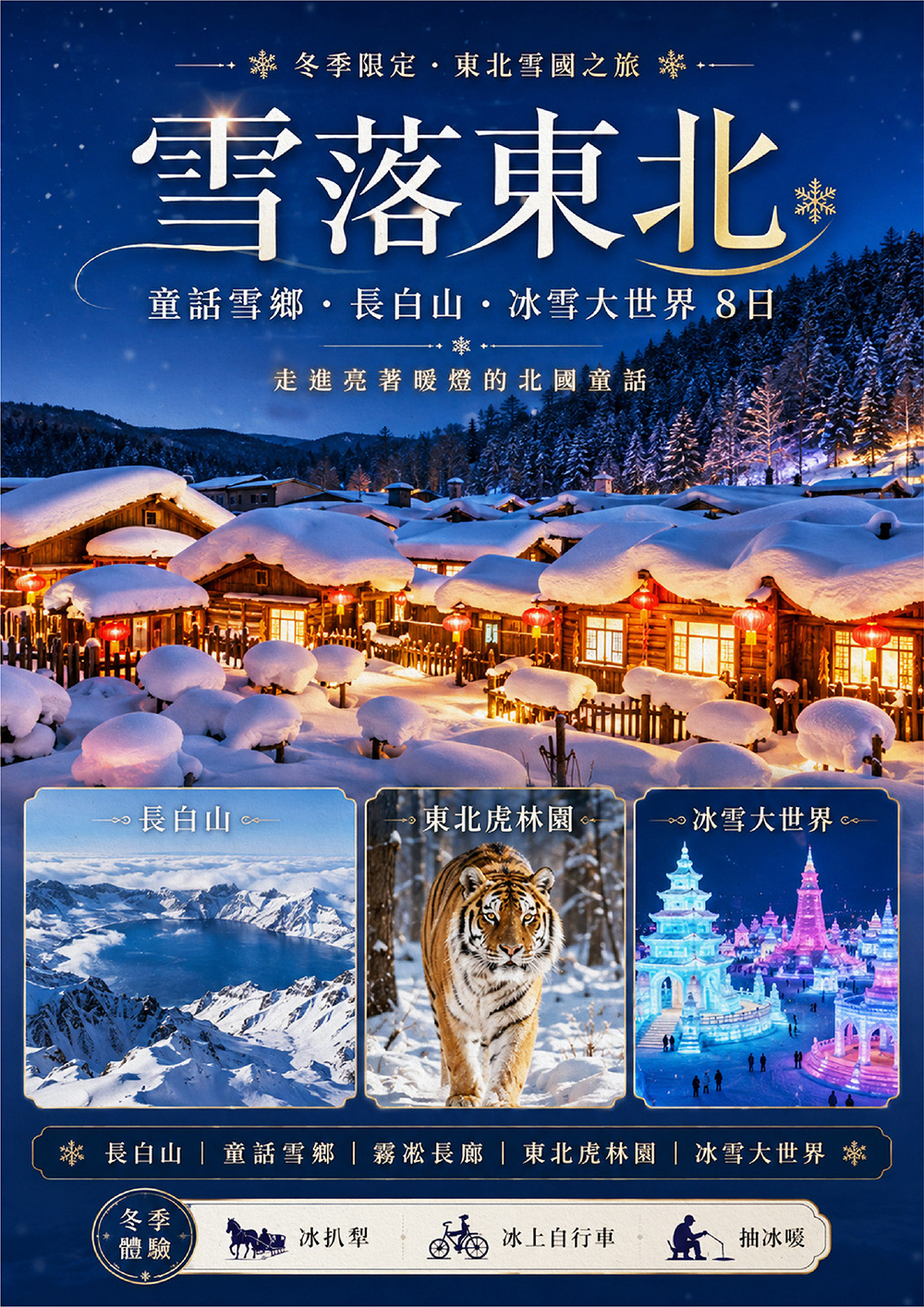 童話雪鄉・長白山・冰雪大世界
